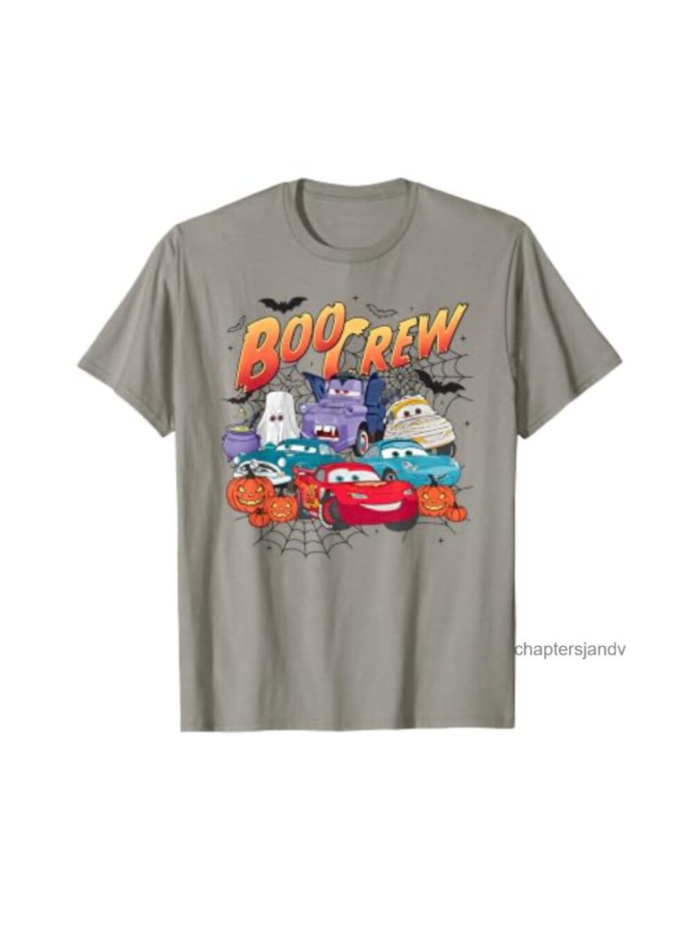 Disney Pixar Cars Halloween Lightning McQueen Classic Fit T-Shirt